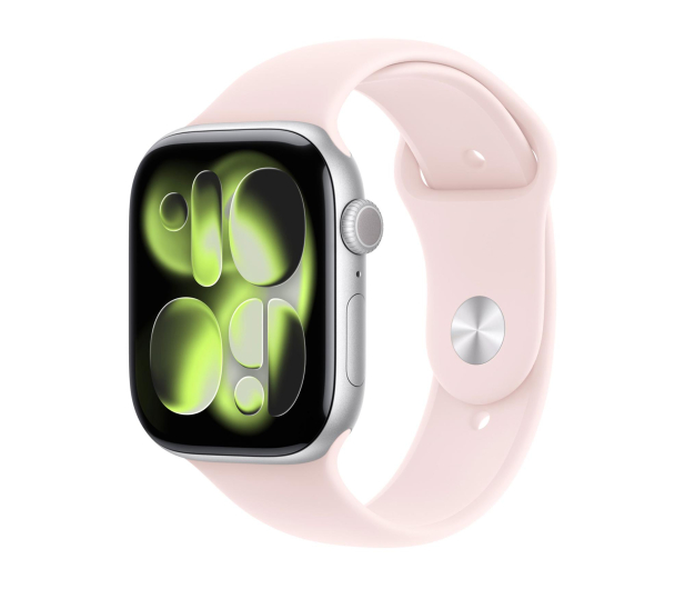 Apple Pasek sportowy 46 mm S/M jasnoróżowy - 1506136 - zdjęcie 2